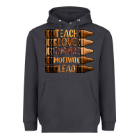 Smoke teach love inspire motivate lead Heavyweight Hoodie - Zillion Design Studio