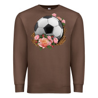 Western Soccer With Roses Premium Sweatshirt | Teevron