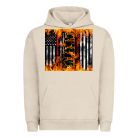 Pigment French Oak Western Firefighter Dad Urban Hoodie - LillyAllenDesigns