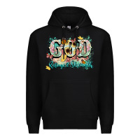 Black god is my refugee and strength Premium Hoodie - NancyCooperArtShop