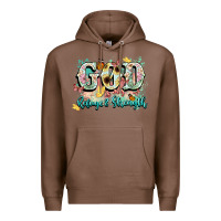 Chestnut god is my refugee and strength Premium Hoodie - NancyCooperArtShop
