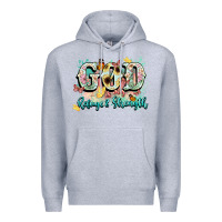 God Is My Refugee And Strength Premium Hoodie | Teevron