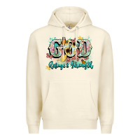 Sandshell god is my refugee and strength Premium Hoodie - NancyCooperArtShop