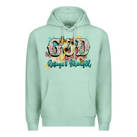 Seafoam god is my refugee and strength Premium Hoodie - NancyCooperArtShop