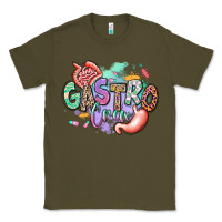 Army Green gastro crew Classic Tee - RanaPortraitStore