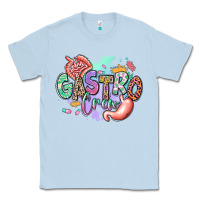Dusty Blue gastro crew Classic Tee - RanaPortraitStore