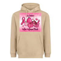 Mushroom in october we wear pink pumpkin Heavyweight Hoodie - RanaPortraitStore