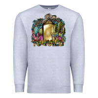 Heather Grey tequila Premium Sweatshirt - SublimationCraftShop