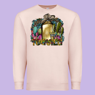 Tequila Premium Sweatshirt Designed By Sublimationcraftshop