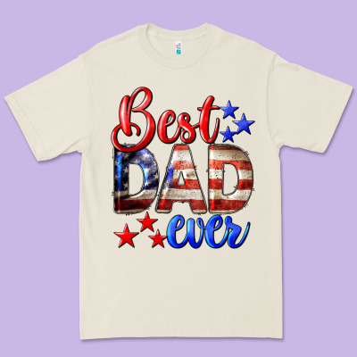 Best Dad Ever Premium Tee Designed By Lillyallendesigns