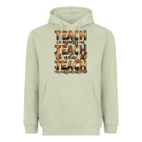 Matcha teach compassion teach kindness teach confidence Heavyweight Hoodie - Zillion Design Studio