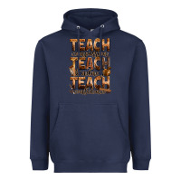 Navy teach compassion teach kindness teach confidence Heavyweight Hoodie - Zillion Design Studio