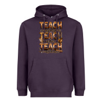 Plum teach compassion teach kindness teach confidence Heavyweight Hoodie - Zillion Design Studio