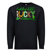 Black St. Patrick's Day Daddy's little lucky charm Premium Sweatshirt - Neo Western