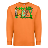 Carrot St. Patrick's Day Daddy's little lucky charm Premium Sweatshirt - Neo Western