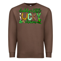 Chestnut St. Patrick's Day Daddy's little lucky charm Premium Sweatshirt - Neo Western