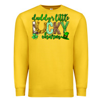 Lemon St. Patrick's Day Daddy's little lucky charm Premium Sweatshirt - Neo Western