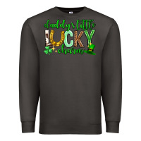Smoke St. Patrick's Day Daddy's little lucky charm Premium Sweatshirt - Neo Western
