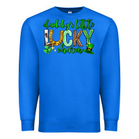True Royal St. Patrick's Day Daddy's little lucky charm Premium Sweatshirt - Neo Western