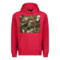 Cardinal black and brown cowhide camouflage Premium Hoodie - BarkalooDesign