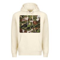 Sandshell black and brown cowhide camouflage Premium Hoodie - BarkalooDesign