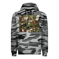 Slate Camo black and brown cowhide camouflage Premium Hoodie - BarkalooDesign