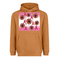Meerkat breast cancer awareness sunflower Heavyweight Hoodie - RanaPortraitStore
