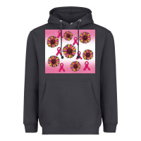 Smoke breast cancer awareness sunflower Heavyweight Hoodie - RanaPortraitStore