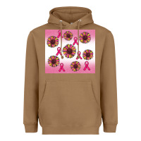 Toasted Coconut breast cancer awareness sunflower Heavyweight Hoodie - RanaPortraitStore