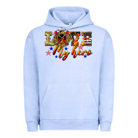 Pigment Grape Ice Love My Hero Firefighter Urban Hoodie - LillyAllenDesigns