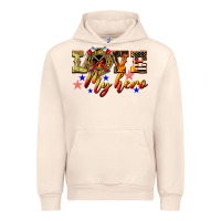 Sandshell Love My Hero Firefighter Urban Hoodie - LillyAllenDesigns