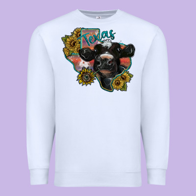 Texas Premium Sweatshirt Designed By Sublimationcraftshop