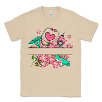 Mushroom nurse flowers custom name design Classic Tee - RanaPortraitStore