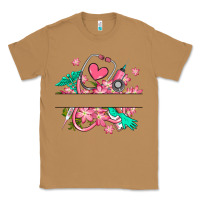 Toasted Coconut nurse flowers custom name design Classic Tee - RanaPortraitStore