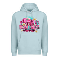 Blue Mist breast cancer warrior Premium Hoodie - AdoDesignShop
