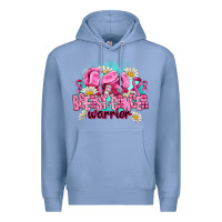 Colony Blue breast cancer warrior Premium Hoodie - AdoDesignShop