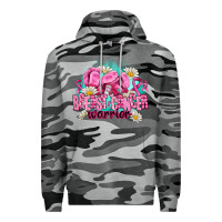 Slate Camo breast cancer warrior Premium Hoodie - AdoDesignShop