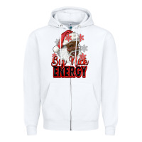 Big Nick Energy Afro Santa Zipper Hoodie | Teevron