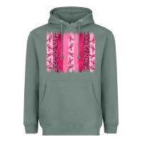Sage breast aweraness brushstrokes Heavyweight Hoodie - RanaPortraitStore