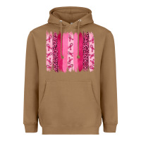 Toasted Coconut breast aweraness brushstrokes Heavyweight Hoodie - RanaPortraitStore