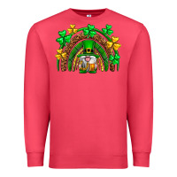 Cardinal St. Patrick's Day gnome rainbow Premium Sweatshirt - Neo Western