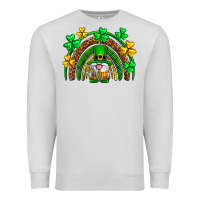 Dove Grey St. Patrick's Day gnome rainbow Premium Sweatshirt - Neo Western