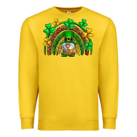 Lemon St. Patrick's Day gnome rainbow Premium Sweatshirt - Neo Western