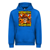 Cobalt Western Hell Was Full So I Came Back Urban Hoodie - LillyAllenDesigns