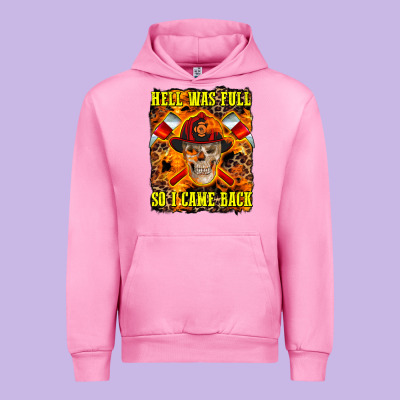 Western Hell Was Full So I Came Back Urban Hoodie Designed By Lillyallendesigns