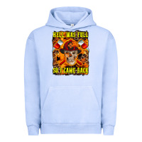 Pigment Grape Ice Western Hell Was Full So I Came Back Urban Hoodie - LillyAllenDesigns