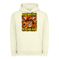 Pigment Pistachio Western Hell Was Full So I Came Back Urban Hoodie - LillyAllenDesigns