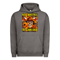Pigment Tornado Western Hell Was Full So I Came Back Urban Hoodie - LillyAllenDesigns