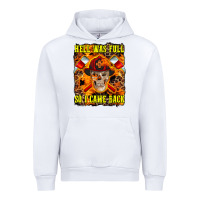 White Western Hell Was Full So I Came Back Urban Hoodie - LillyAllenDesigns