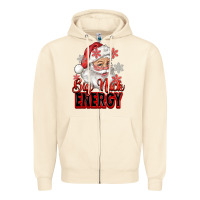 Sandshell big nick energy santa claus Zipper Hoodie - RanaPortraitStore